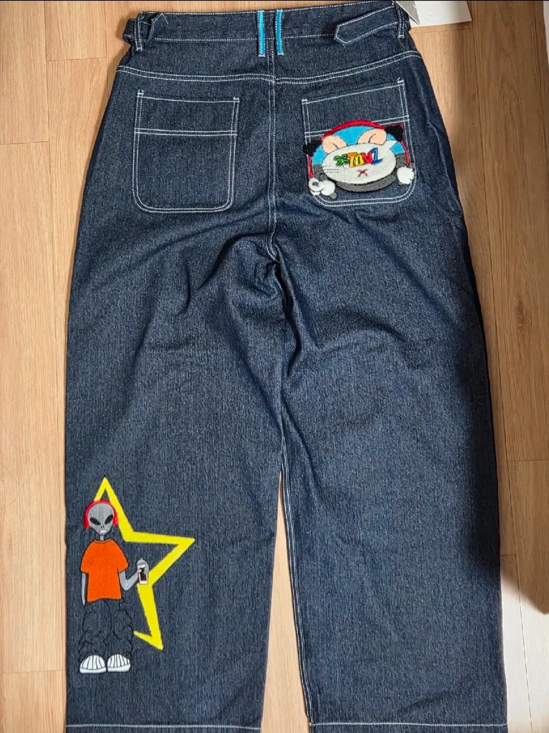 엑스톤즈 XP191 스커프 에일리언 데님 (INDIGO) 상품이미지2