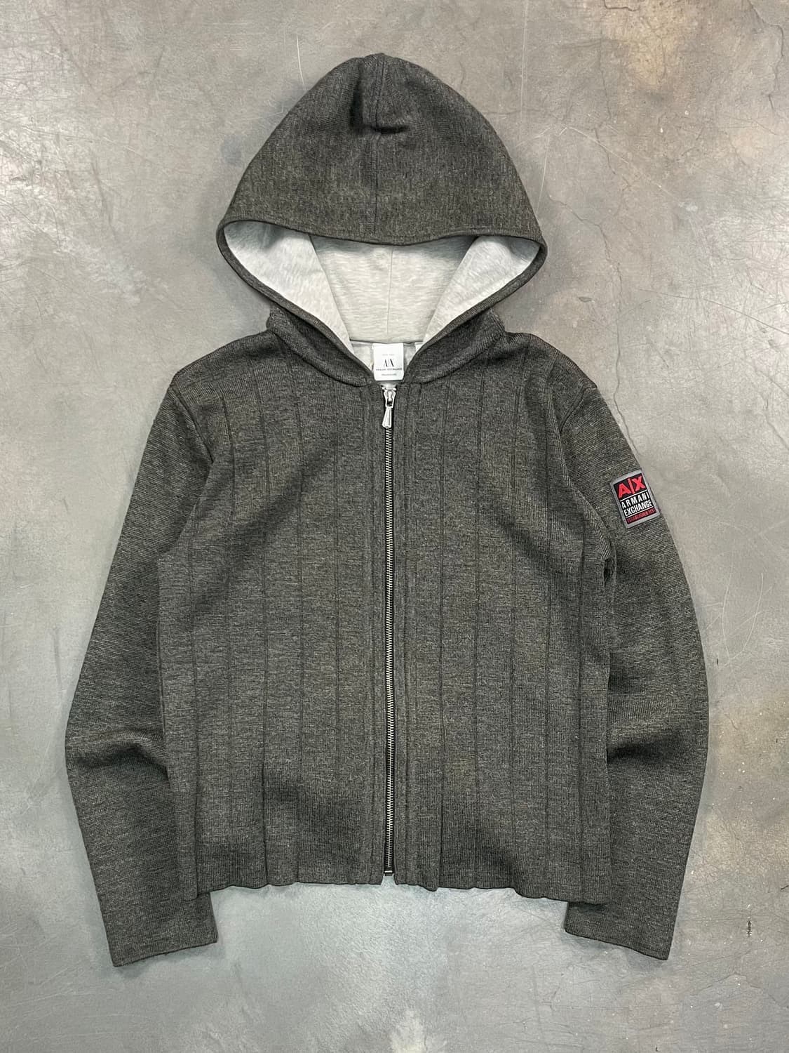 아르마니 익스체인지 니트 후드집업 상품이미지1