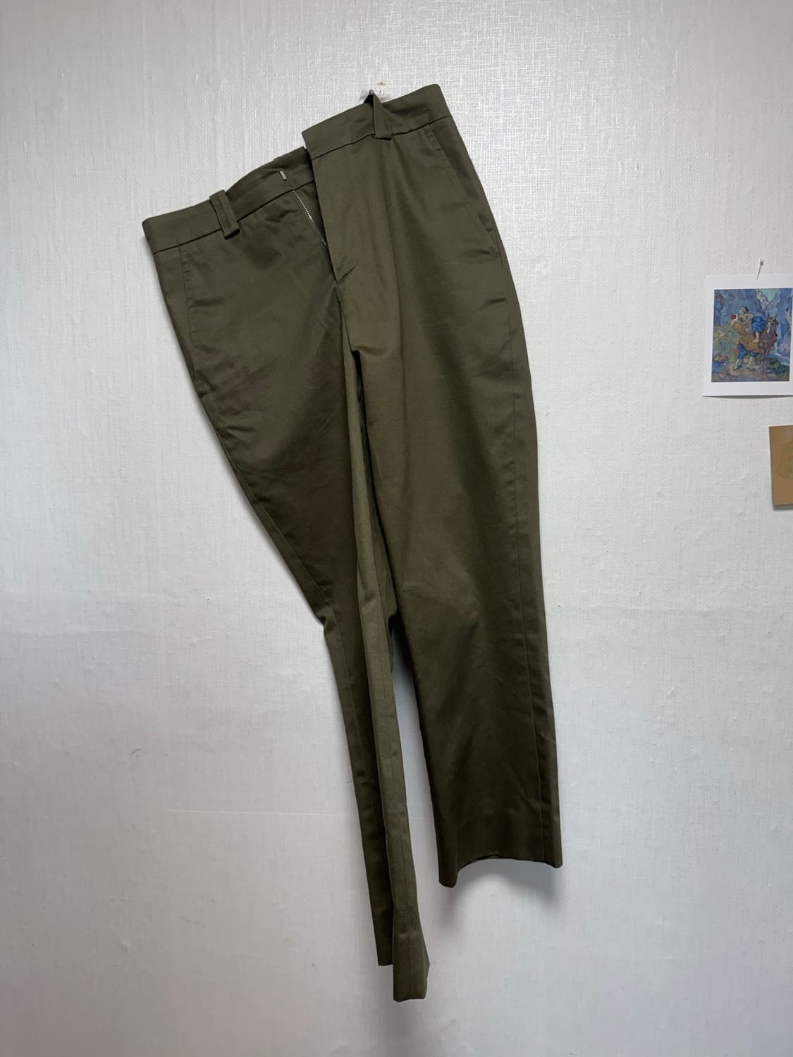 인뎁스리포트 idr 컴팩트 베이직 치노 올리브 상품이미지2