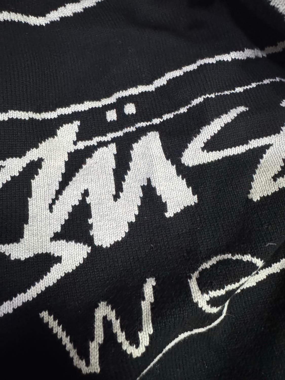 S 스투시 라구나 아이콘 스웨터 블랙  상품이미지3