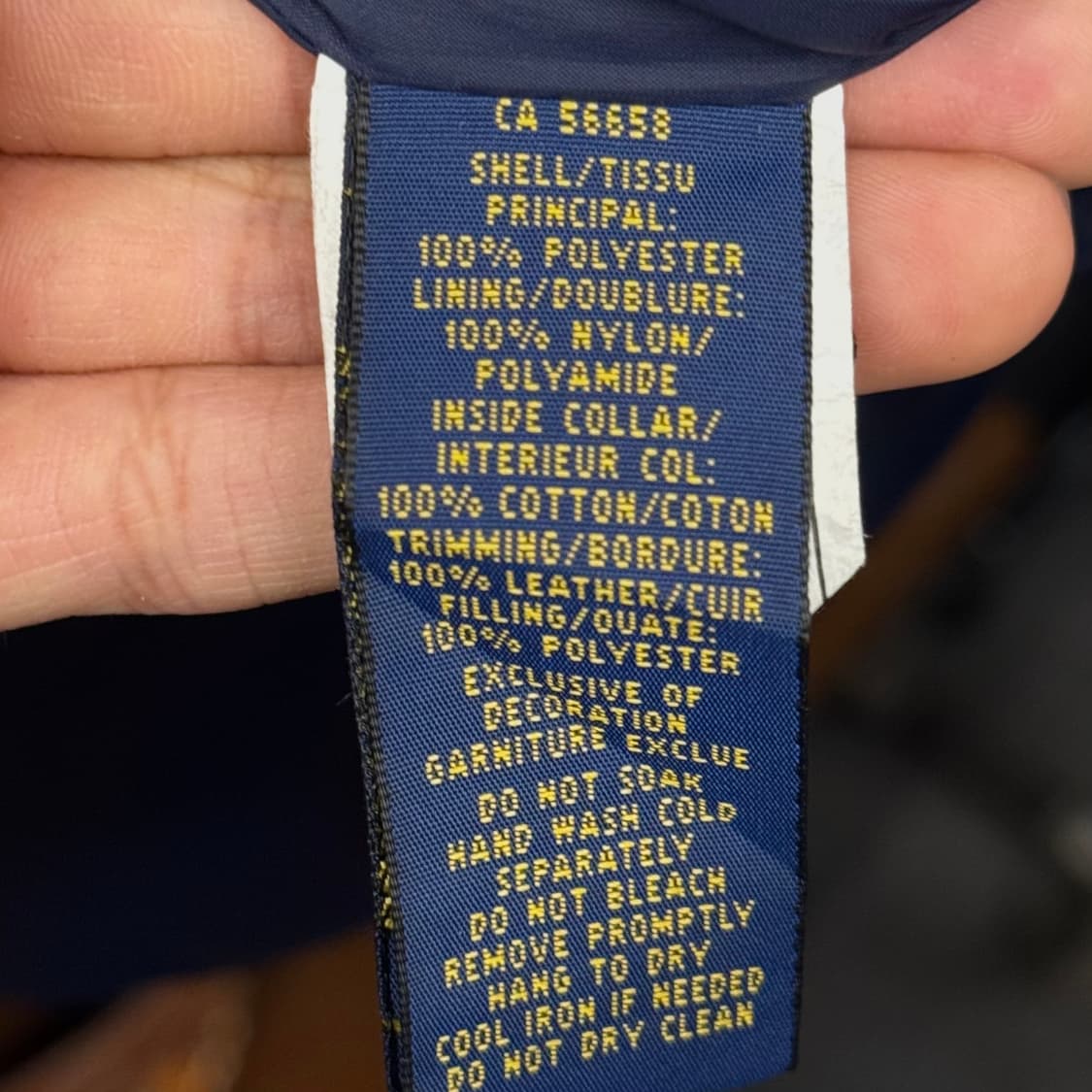 폴로 랄프로렌 신형 라벨 넥 버클 클래식 퀼팅 베스트 퀄팅 상품이미지8