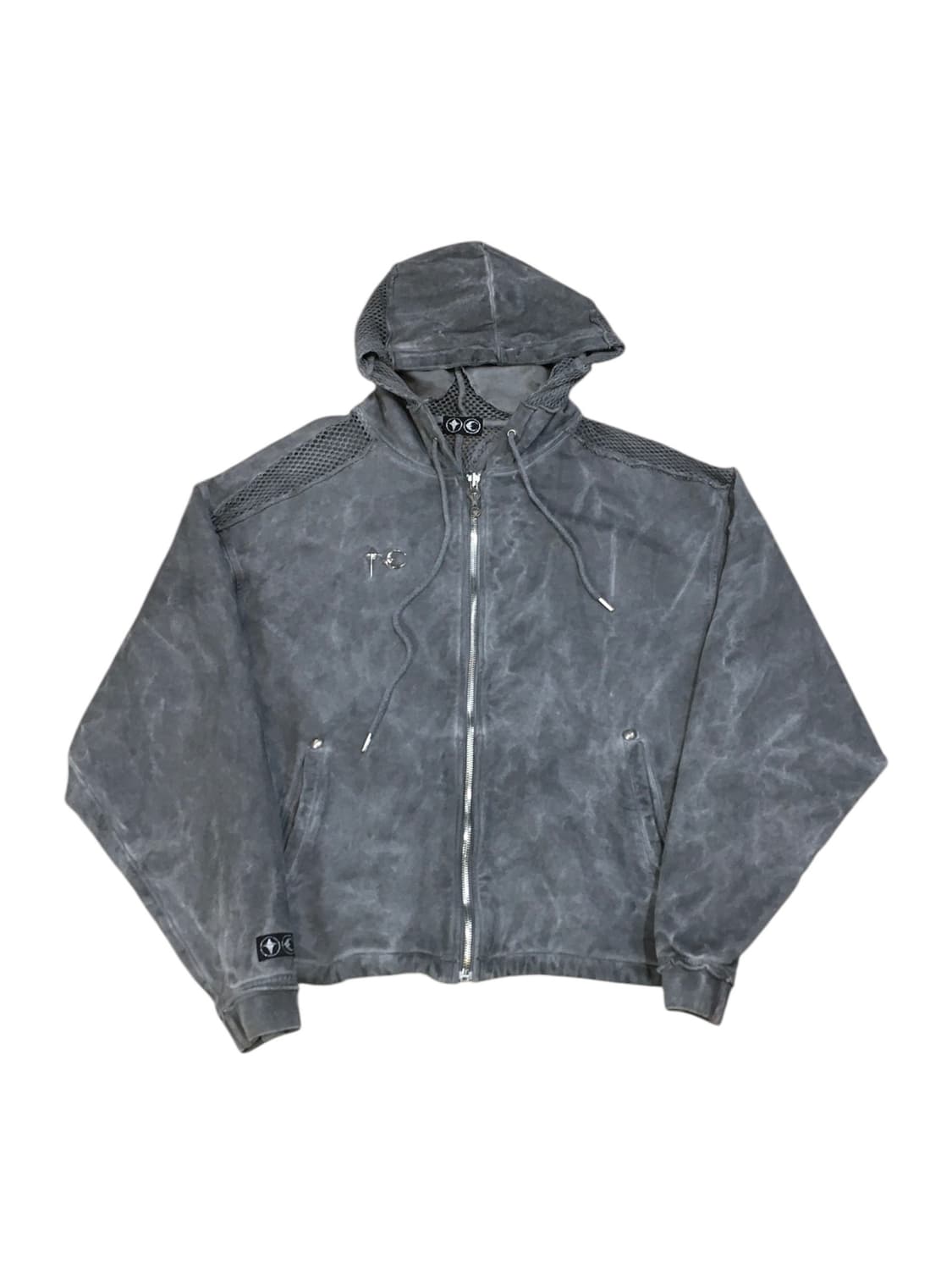 Thugclub 떠그클럽 댐 집업 그레이 상품이미지1