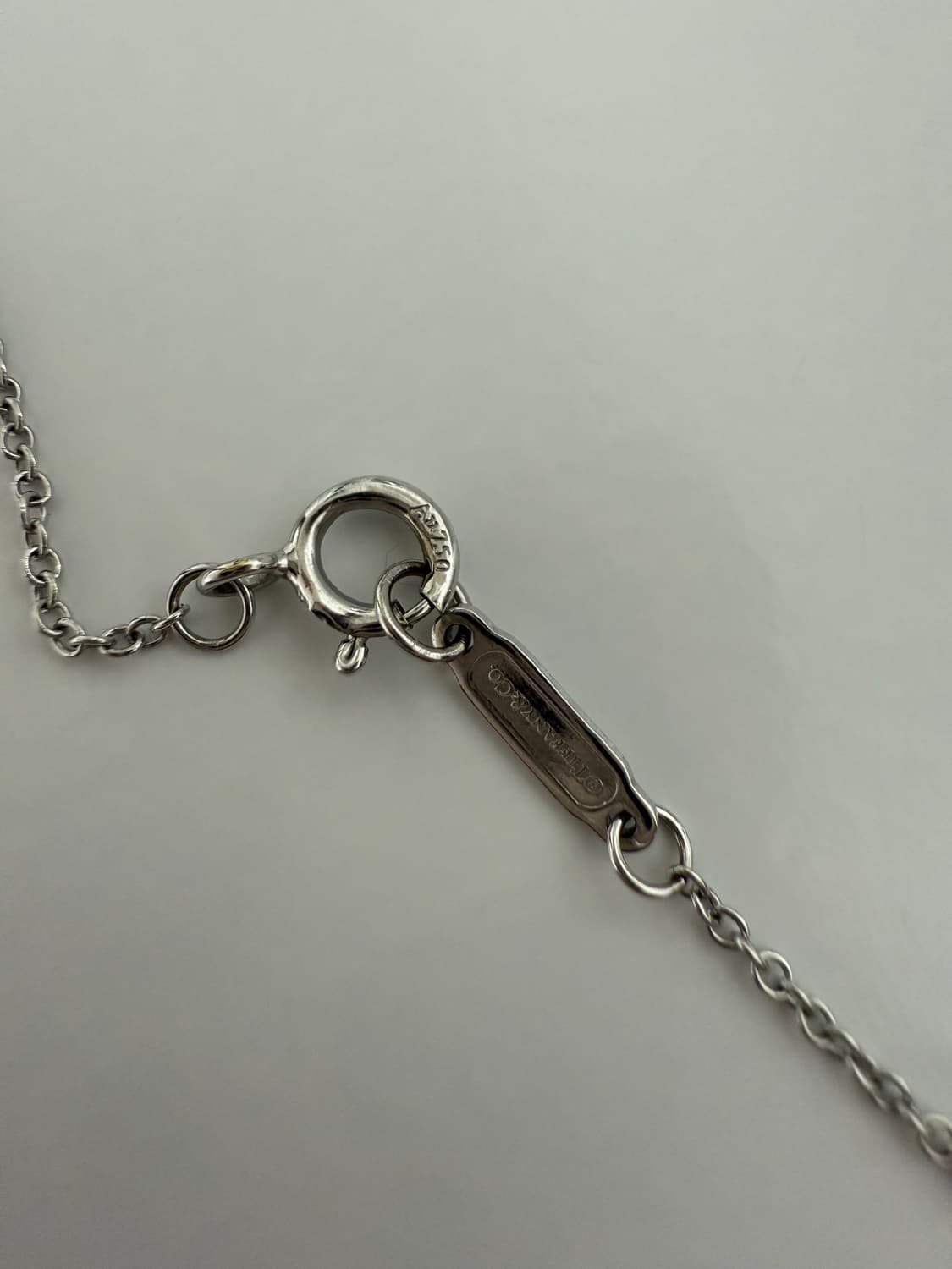 티파니앤코 스마일 티 t 다이아 목걸이 상품이미지8