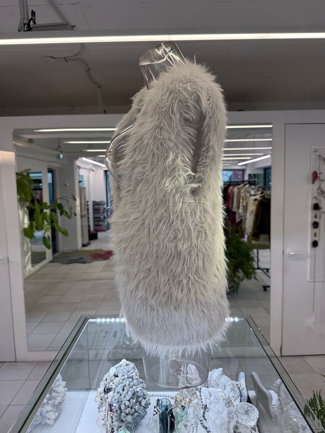 fur knit vest 상품이미지2