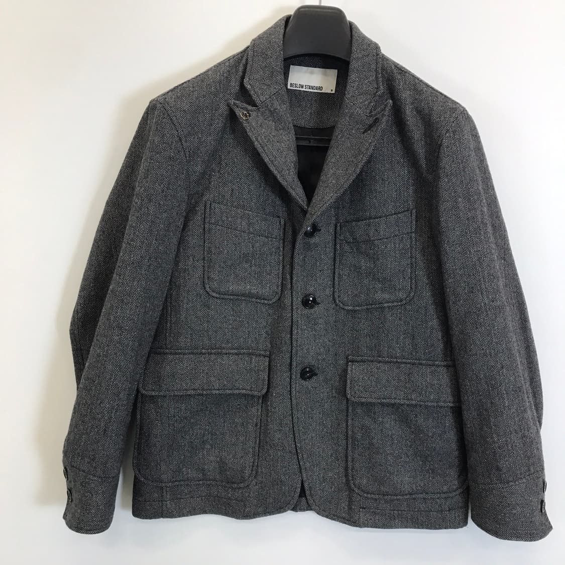 비슬로우스탠다드 유틸리티 울 해링본자켓 [M] 상품이미지1