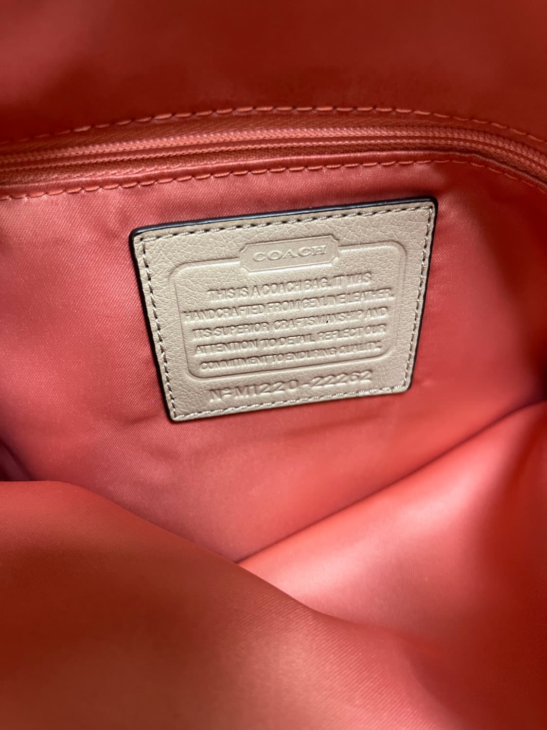 Coach beige pink shoulder bag 상품이미지9