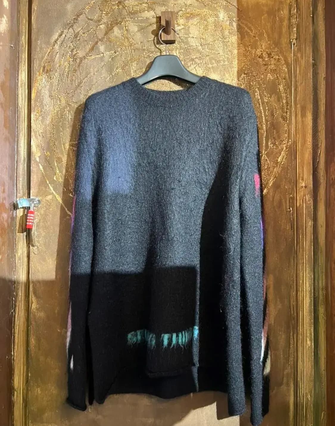 오프화이트 모헤어 니트 상품이미지2