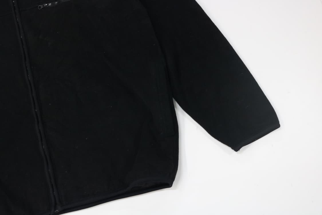 O.E.B Sports 빈티지 블랙 플리스 풀짚업 자켓 (L) 상품이미지4