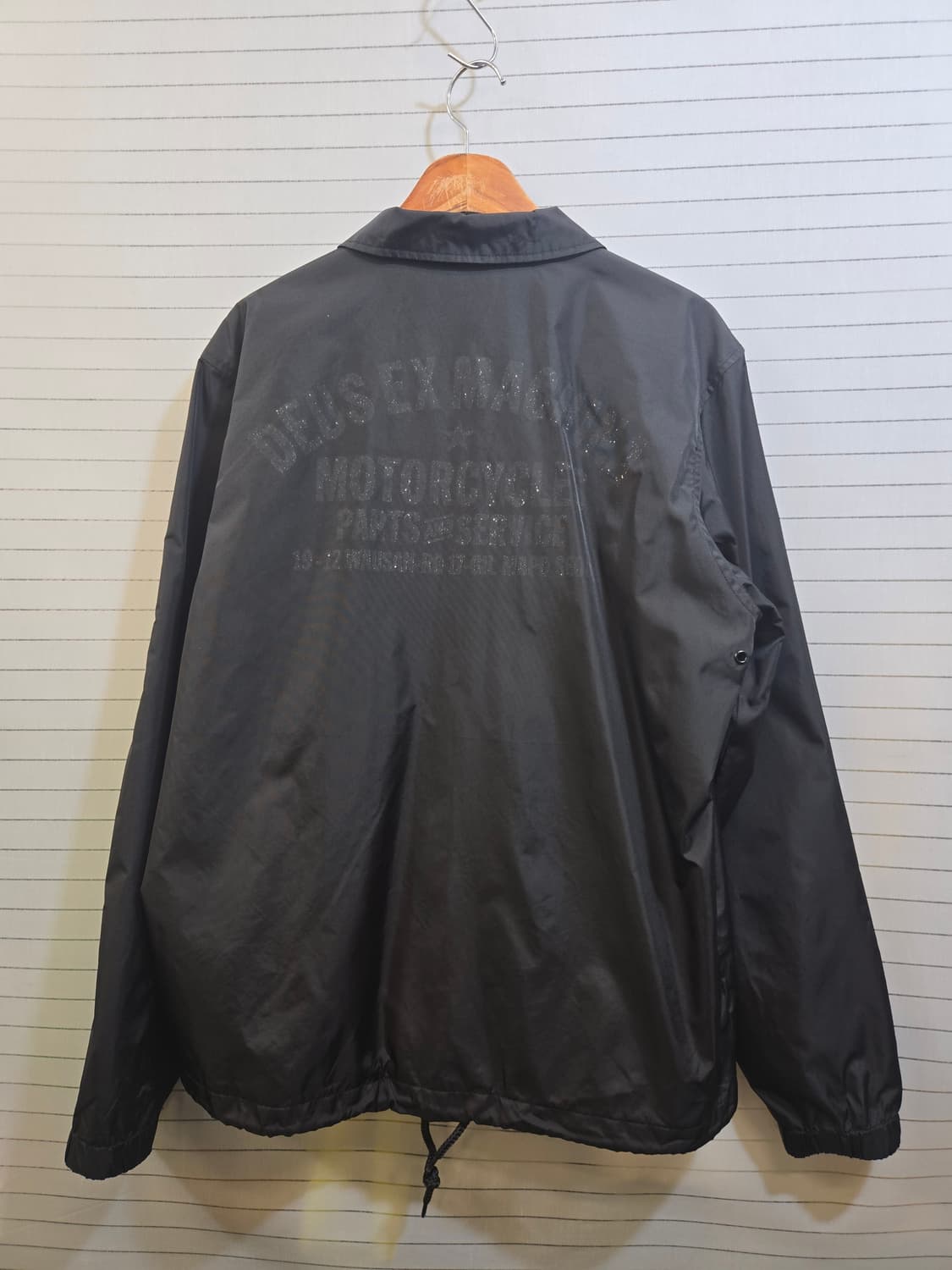 데우스 엑스 마키나 코치 자켓 블랙 M 상품이미지7