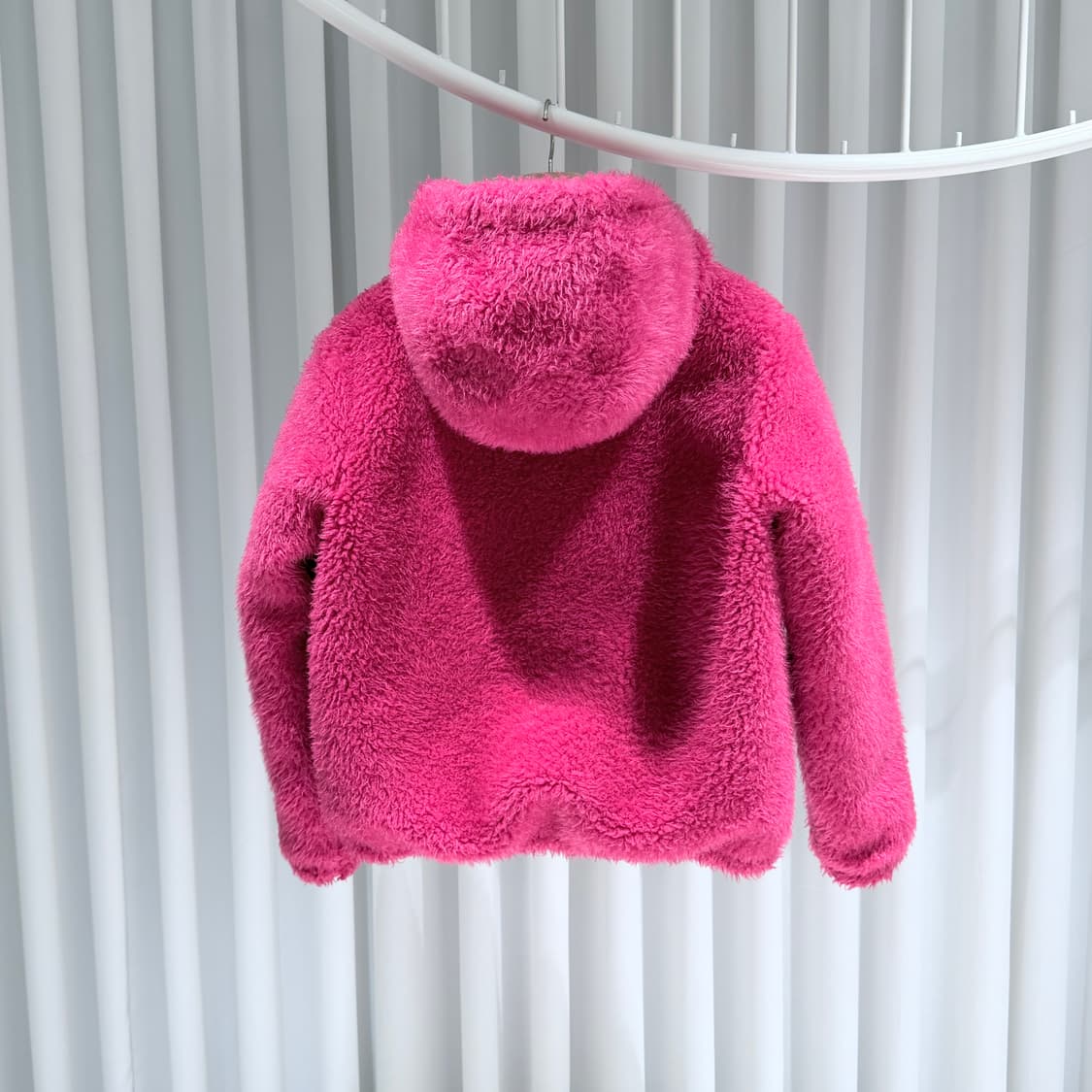 (A+/1) / 몽클레어 코리마 양털 후드 패딩 자켓 리버시블 핑크 상품이미지2