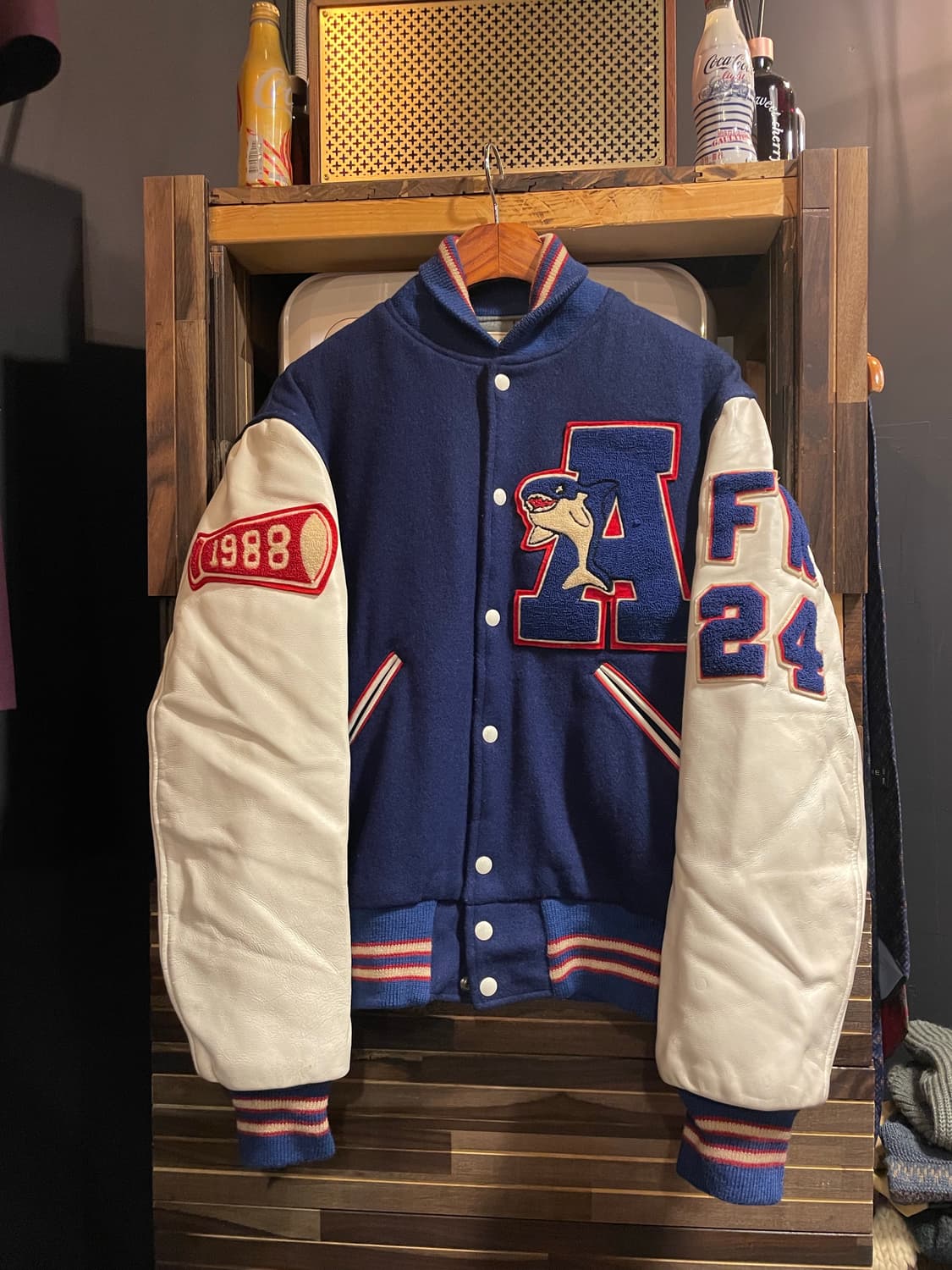 90‘S Catchball varsity jacket 상품이미지1
