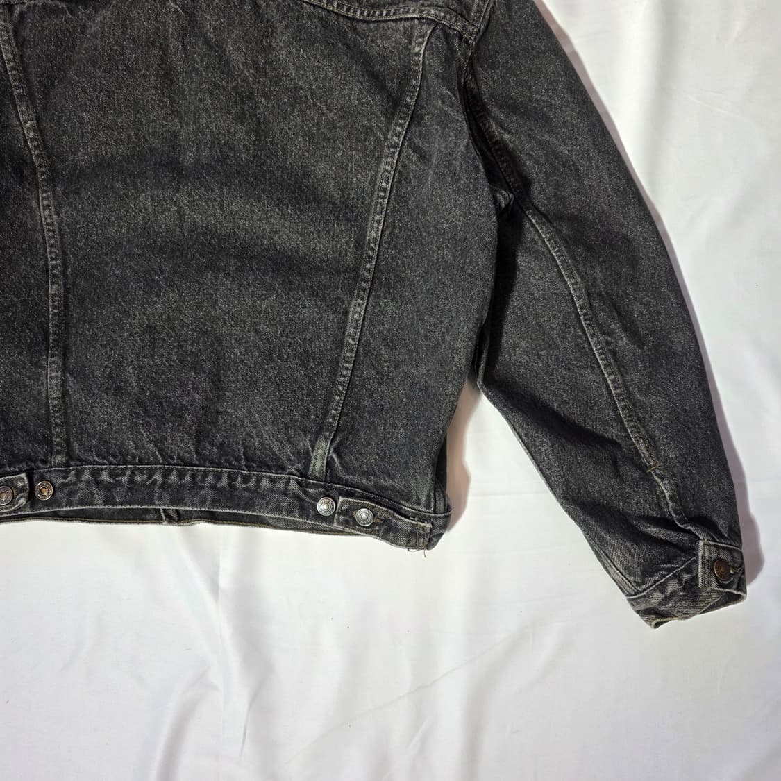 [XL]90s 리바이스 70503-02 블랙 트러커 자켓 상품이미지10