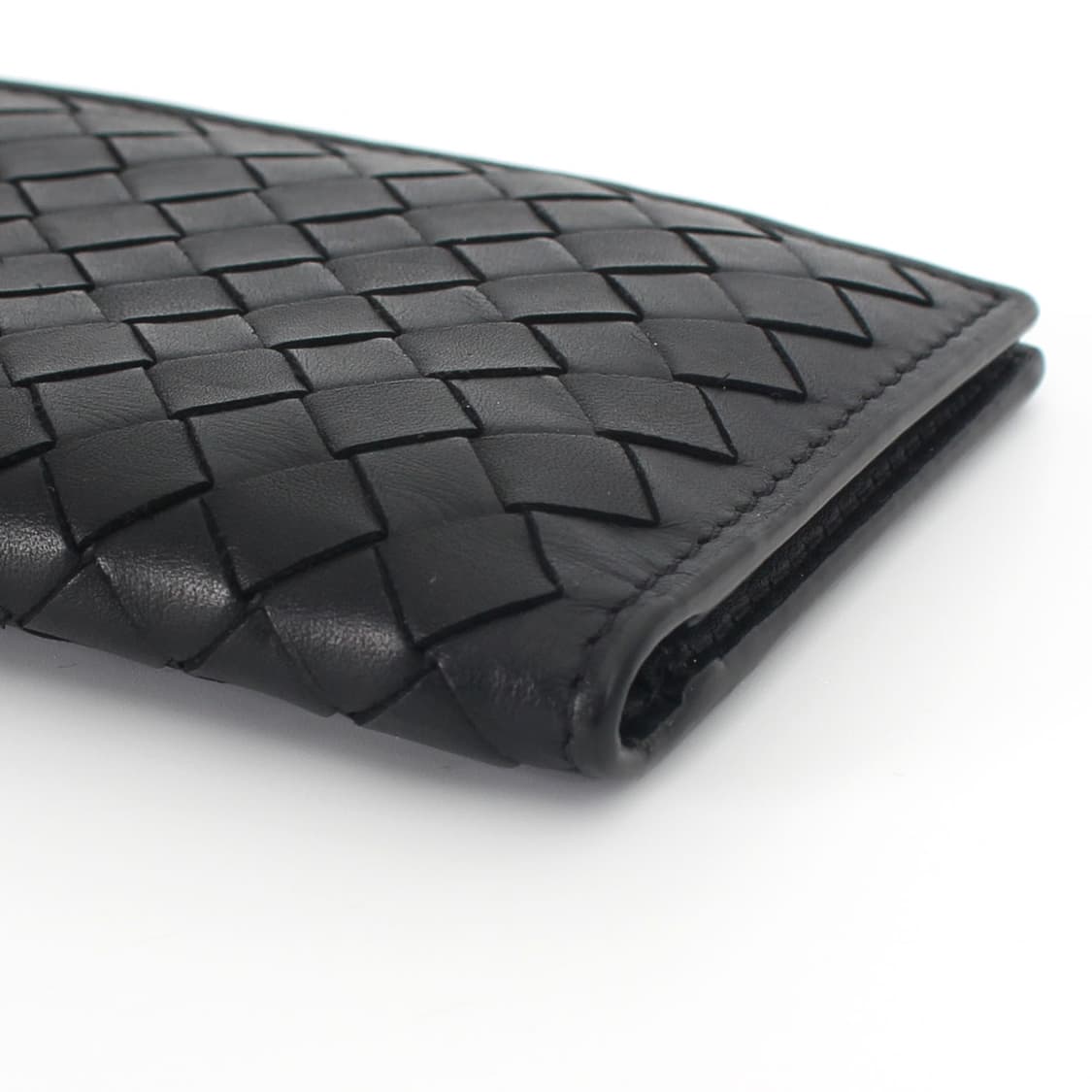 BOTTEGA VENETA 보테가 베네타 인트레치아토 블랙 카드 지갑  상품이미지5