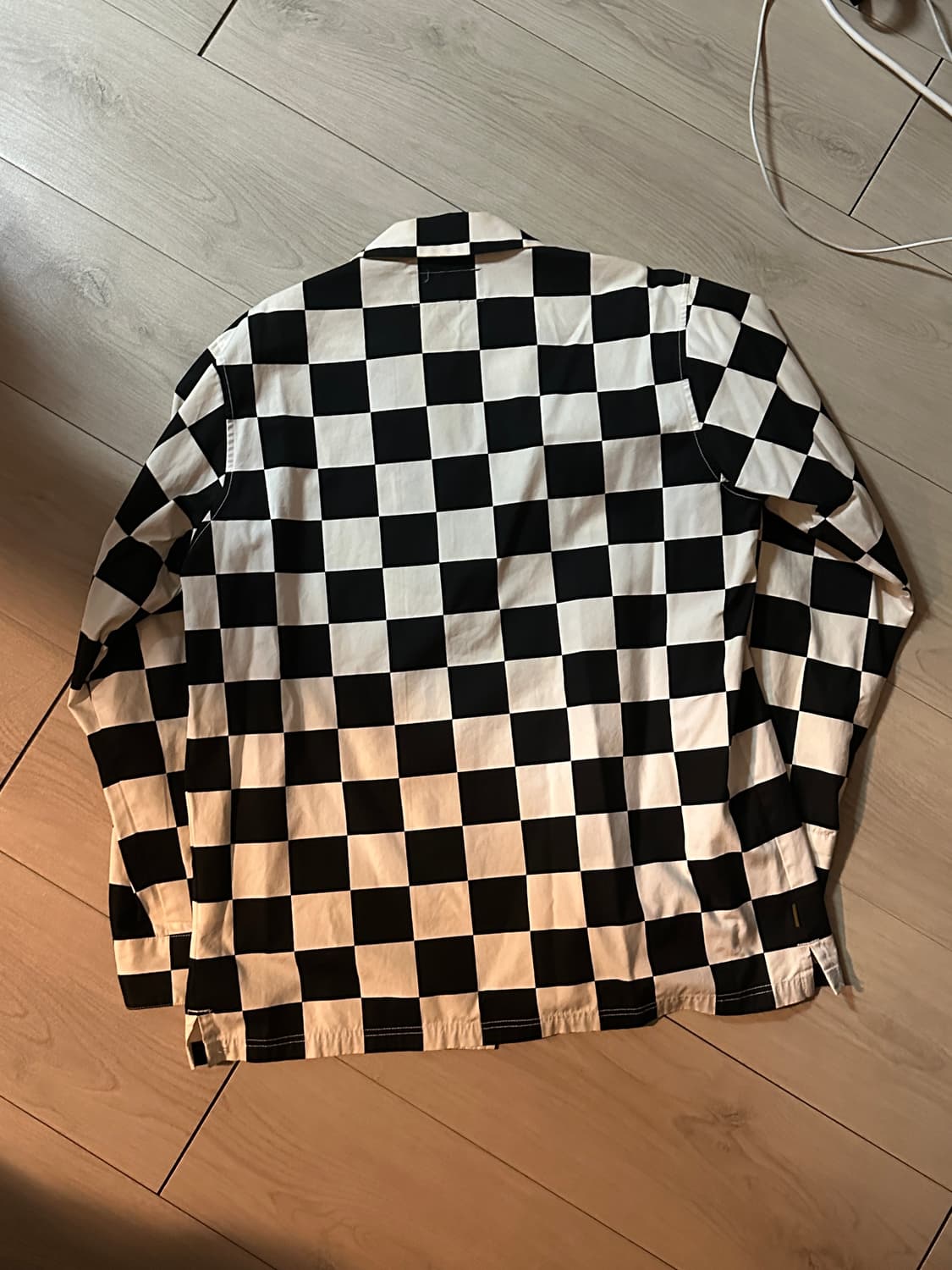 네이버후드 체커보드 셔츠 상품이미지2