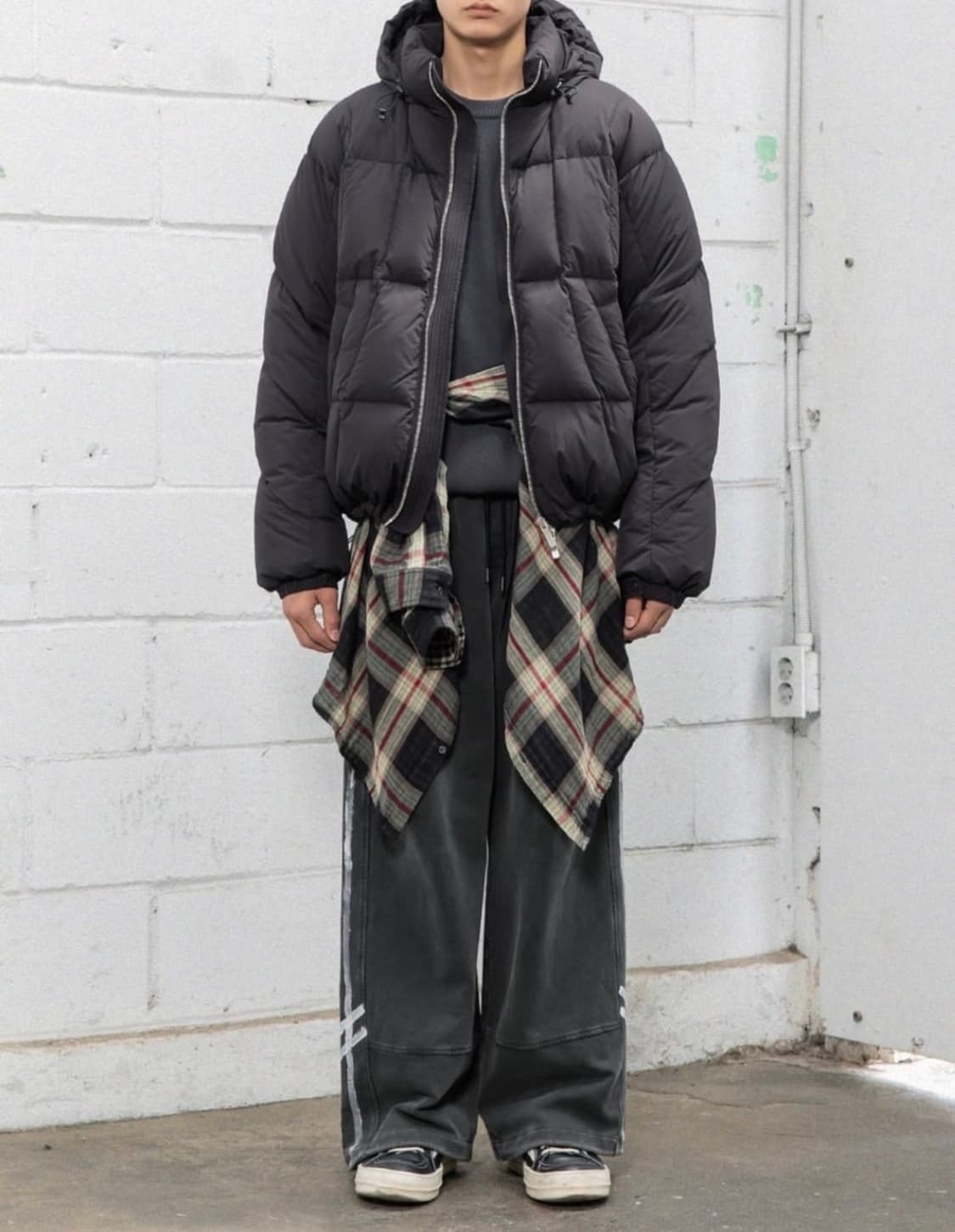 비긴202 헤비 다운 패딩 블랙 사이즈1 상품이미지2