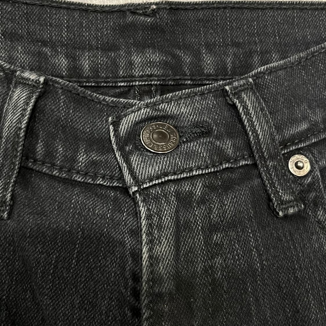 LEVI'S 리바이스 블랙 워싱 데님 팬츠  상품이미지10