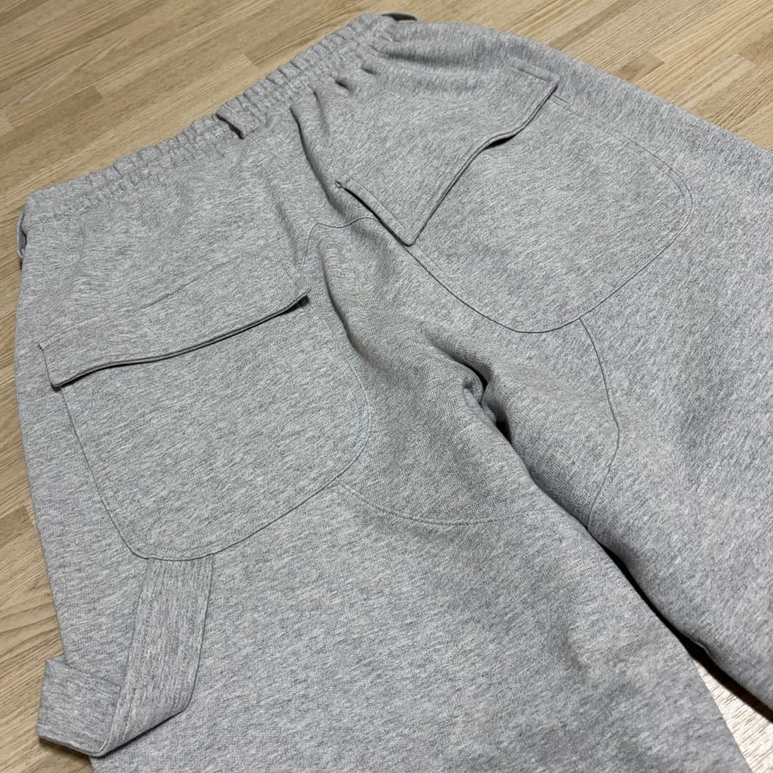 Oblique Pocket Wide Cargo Sweat Pants 상품이미지5
