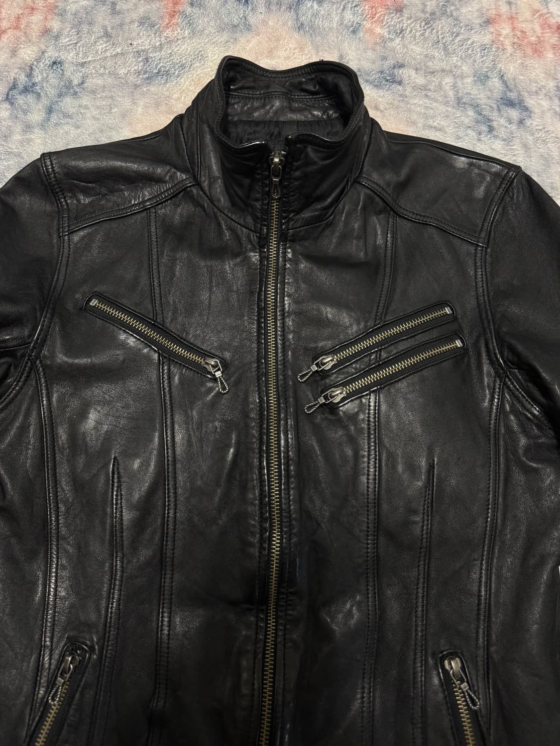 Fuga horsehide rider jacket  상품이미지7