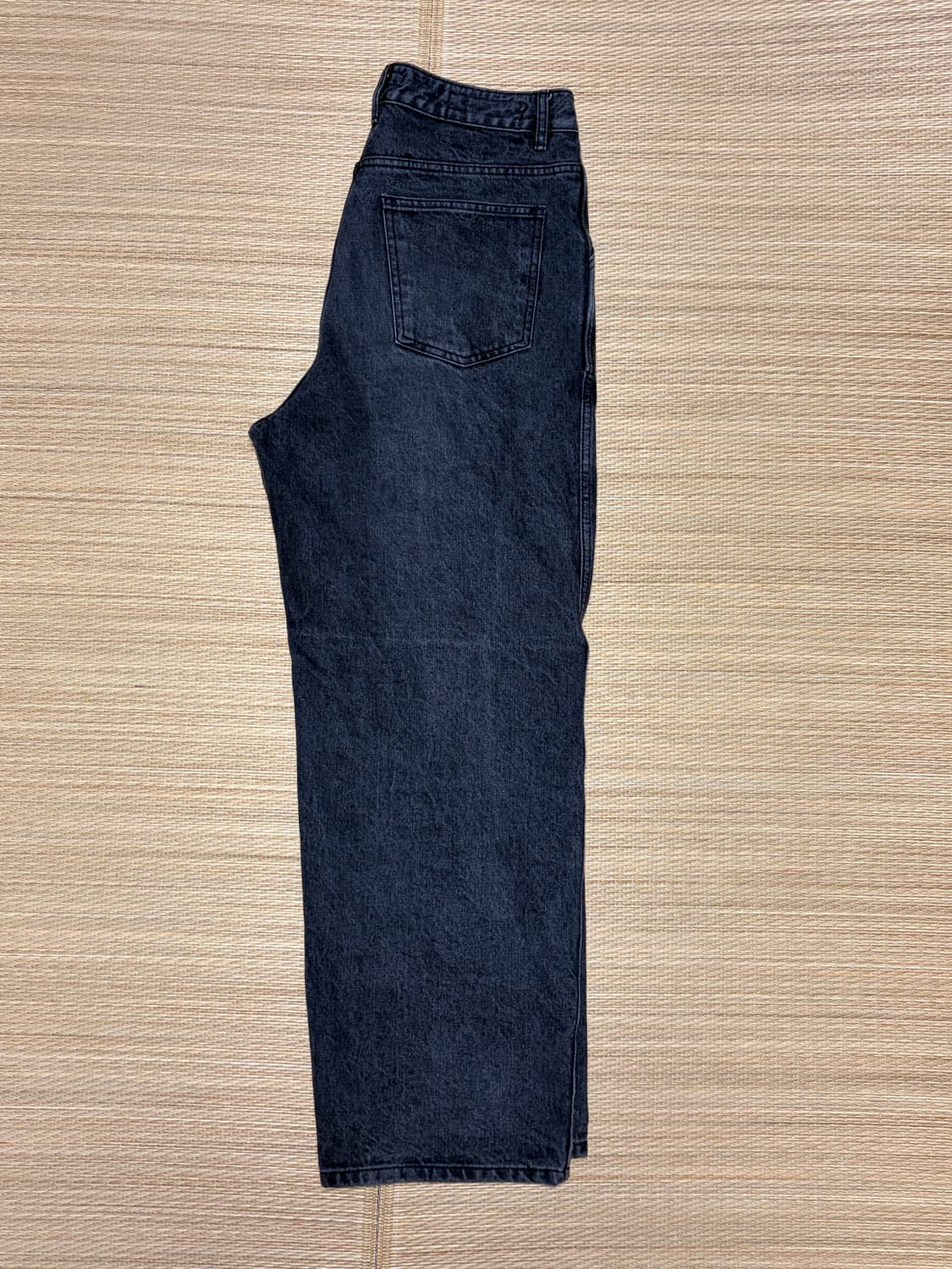 XEROBNR 와이드 데님 워싱팬츠(L) 상품이미지3