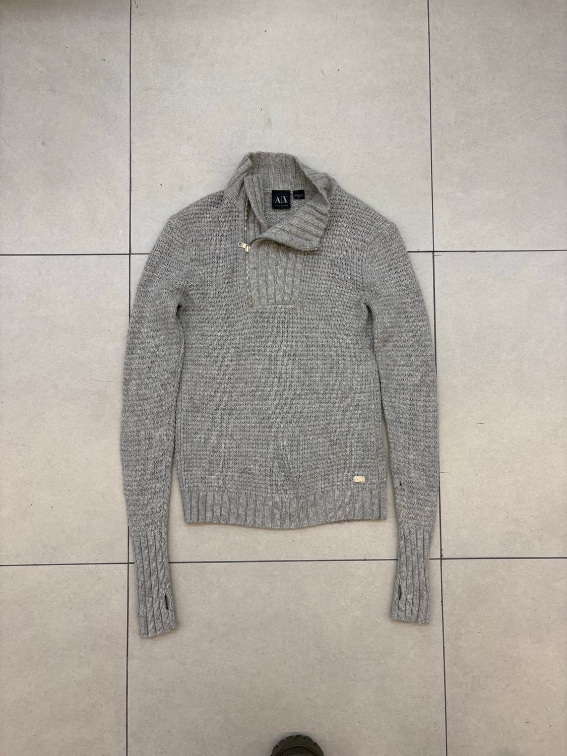 아르마니 익스체인지 하이넥 니트 롱슬리브 상품이미지2