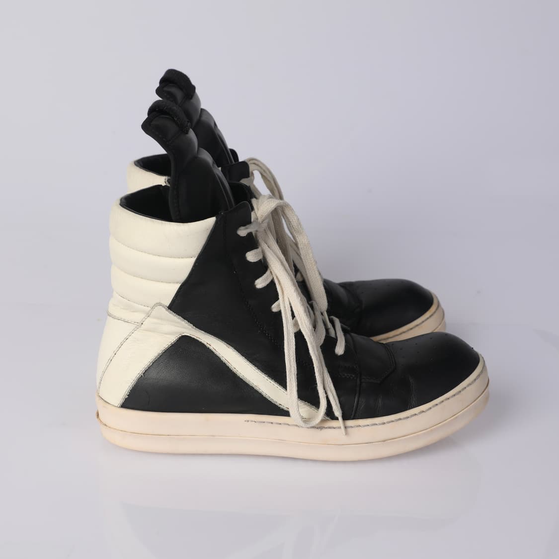 40.5 / Rick Owens 릭오웬스 지오바스켓 모노크롬 상품이미지4