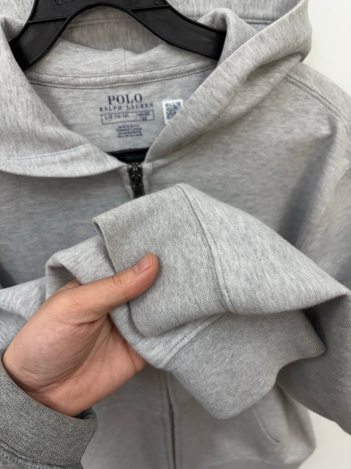 큐알)폴로랄프로랜 후드집업 상품이미지3