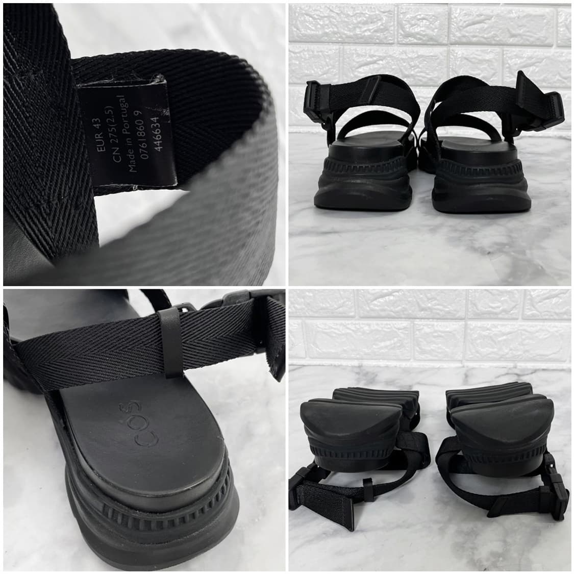 COS 코스 Chunky Sole Strap Sandals 43 상품이미지6