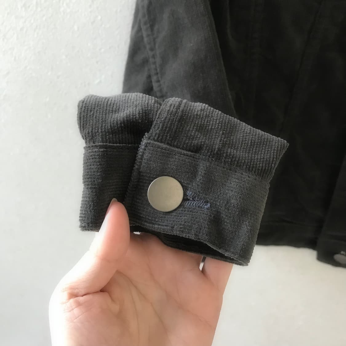 vintage black denim jacket 상품이미지7