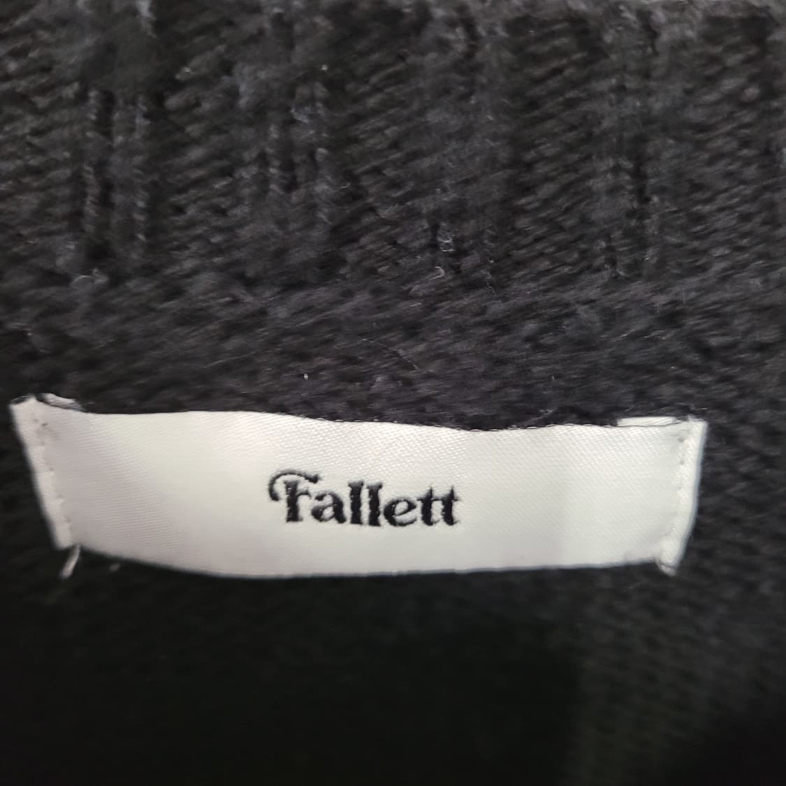 팔렛 락 밴드 니트 블랙 상품이미지4