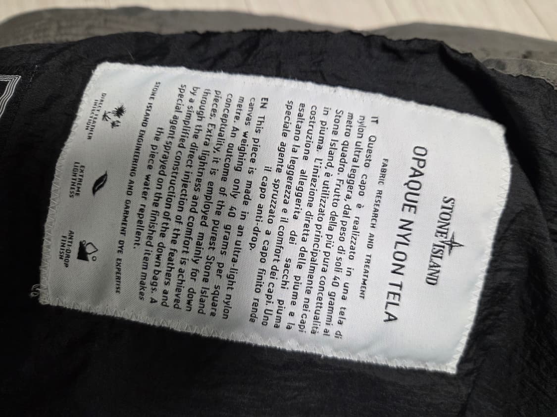 스톤아일랜드 오파크 나일론 텔라 상품이미지4