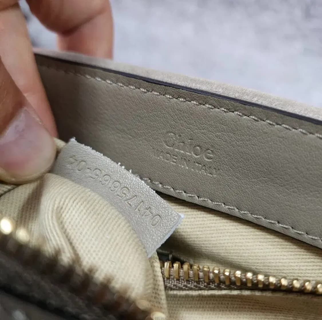 끌로에 레더 토트백 숄더백  상품이미지10