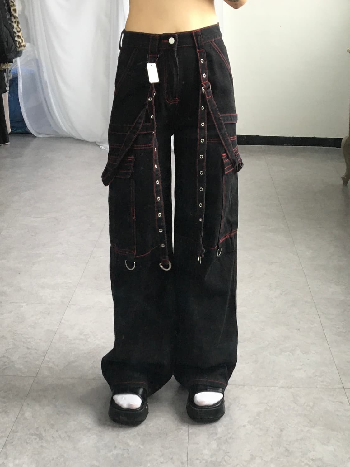 Belted pants 상품이미지10