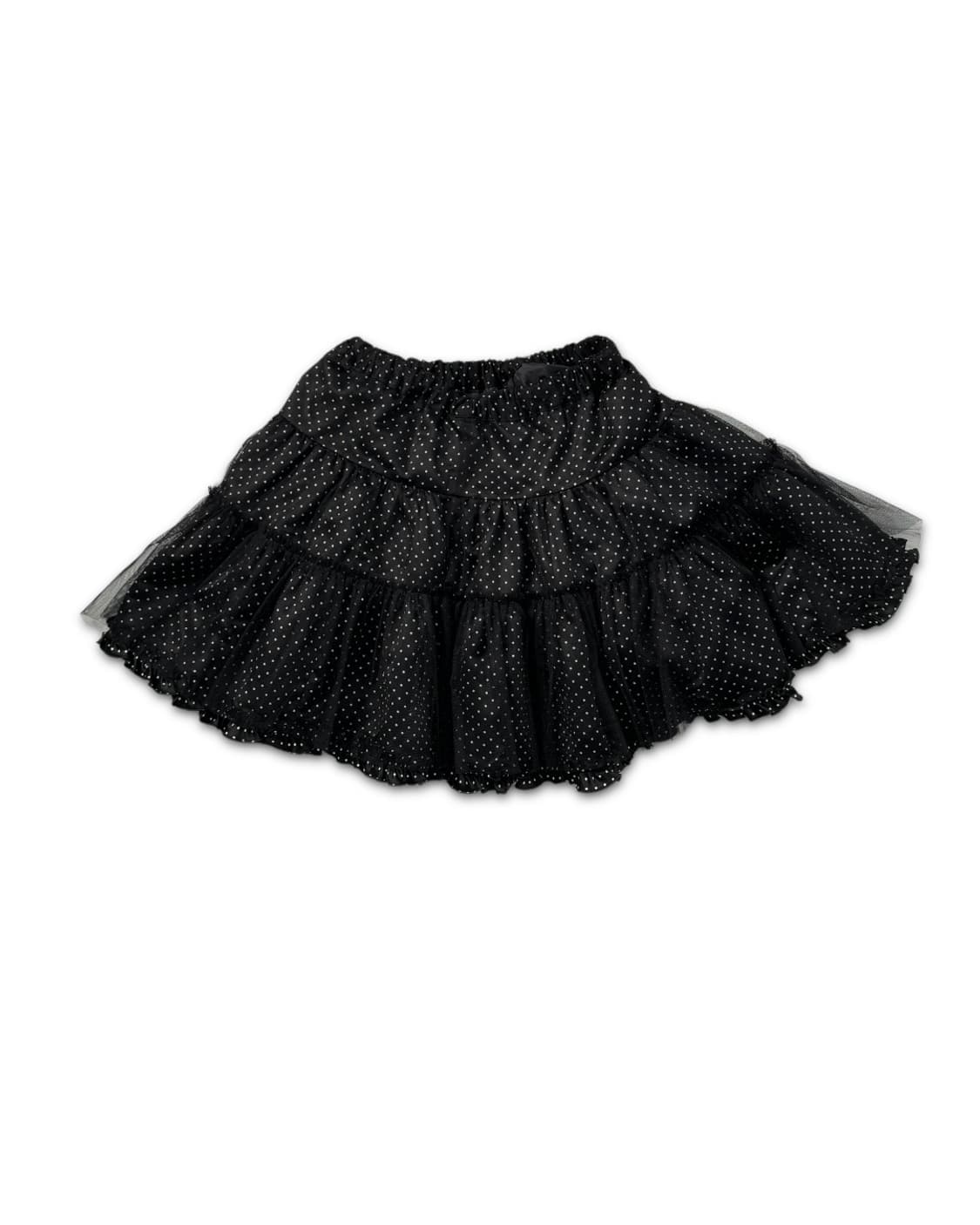 vintage dot frill mini skirt 상품이미지3