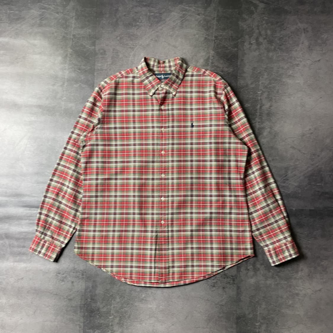 RALPH LAUREN 랄프로렌 빈티지 체크패턴 코튼셔츠 상품이미지1