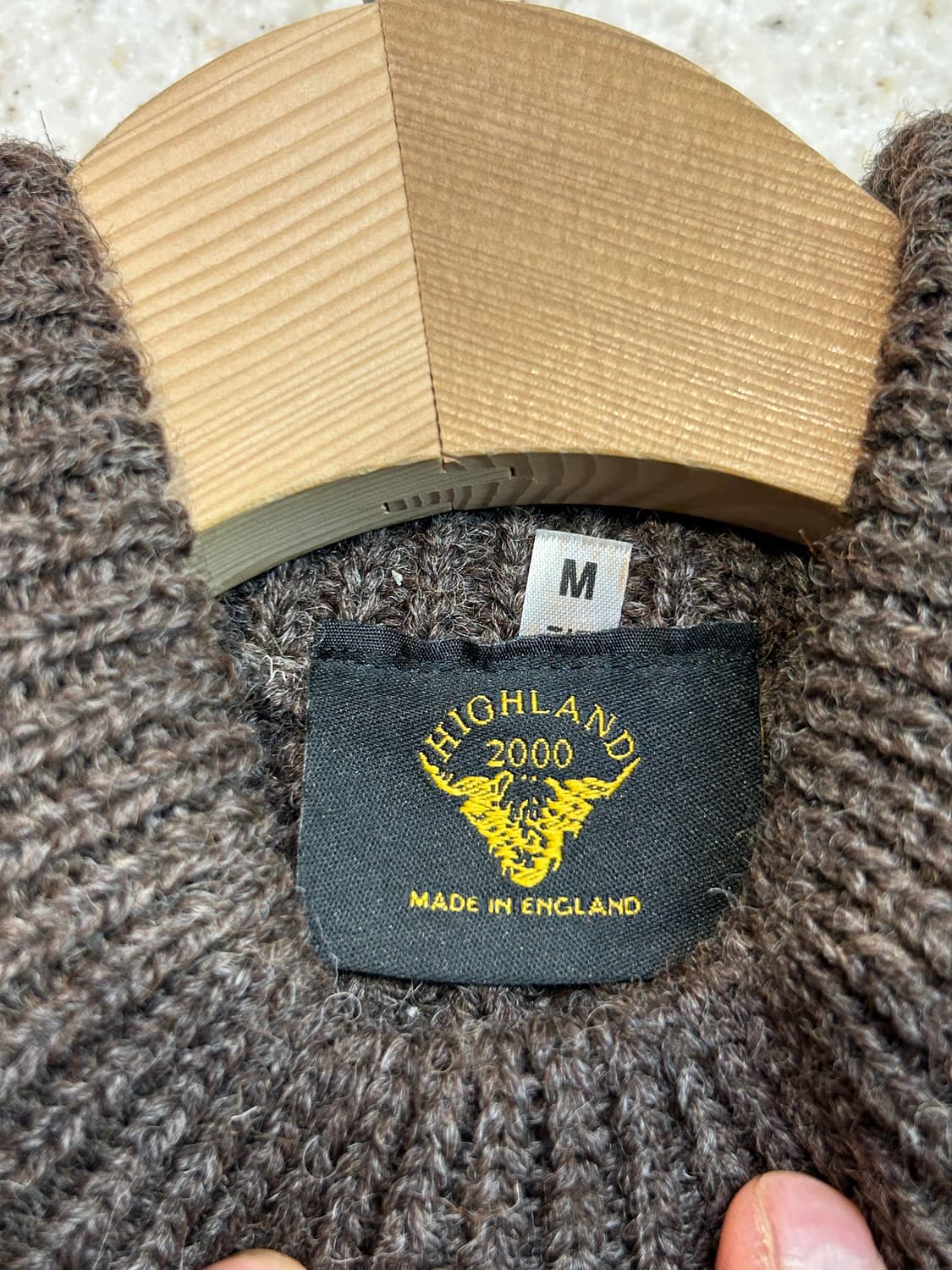 Highland 2000 하이랜드2000 울 슈팅 스웨터 상품이미지5