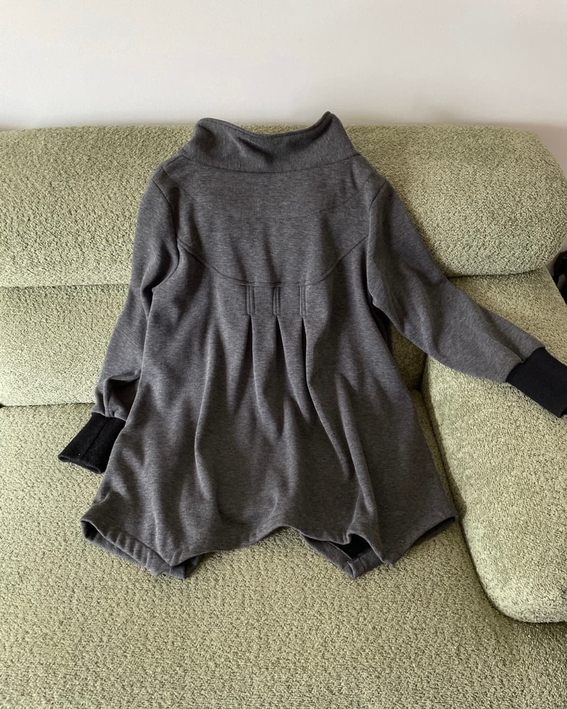 wide half neck zip-up 상품이미지10