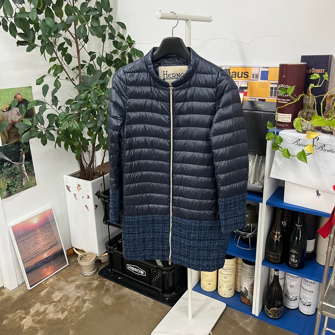 에르노 트위드 구스다운 패딩점퍼 44 상품이미지1