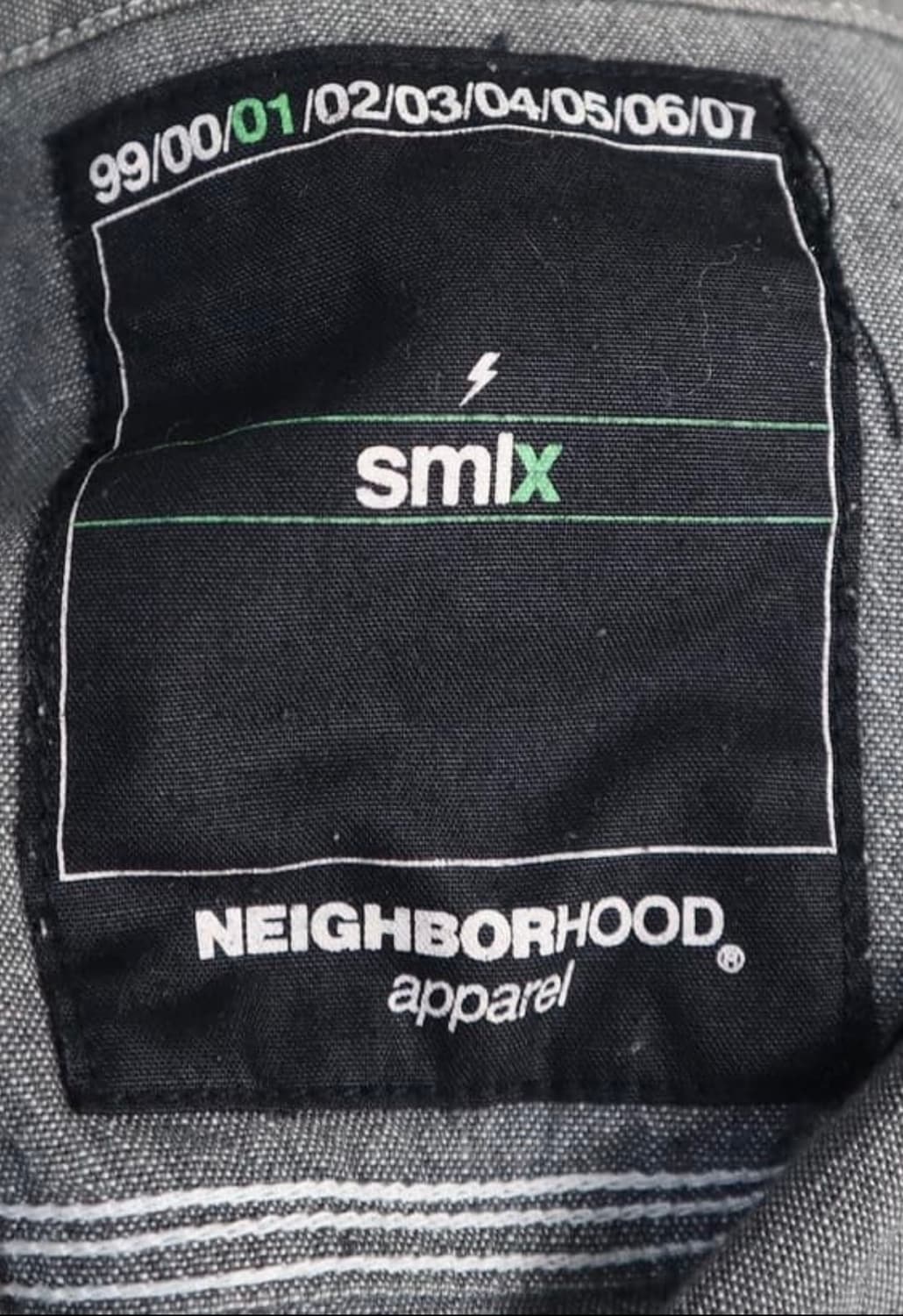 네이버후드 01ss 하프셔츠 (105-110) 상품이미지3