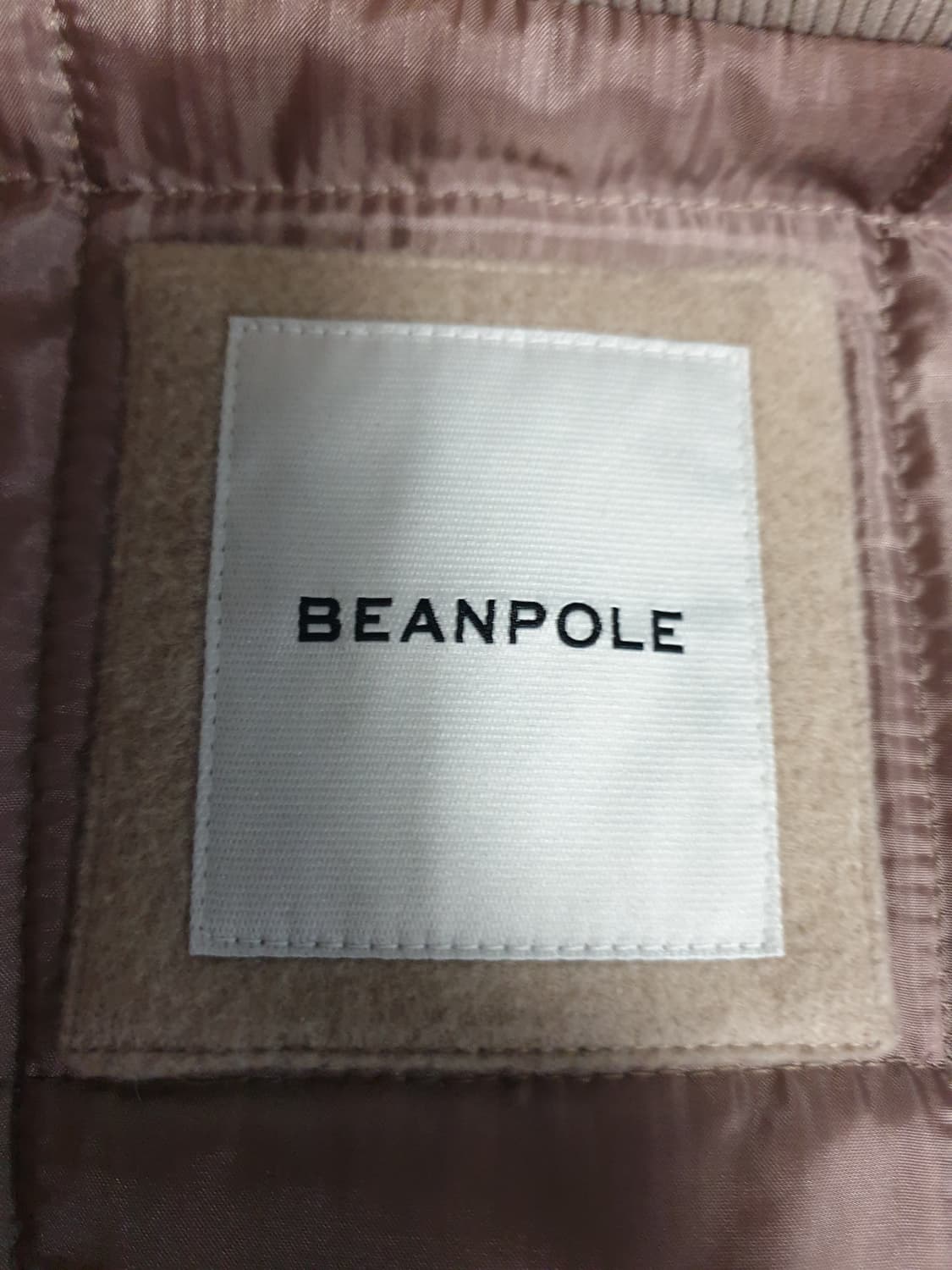 (제일모직) 빈폴레이디스 컬러블록 클래식 라운드넥 울 코트 (M) 상품이미지4