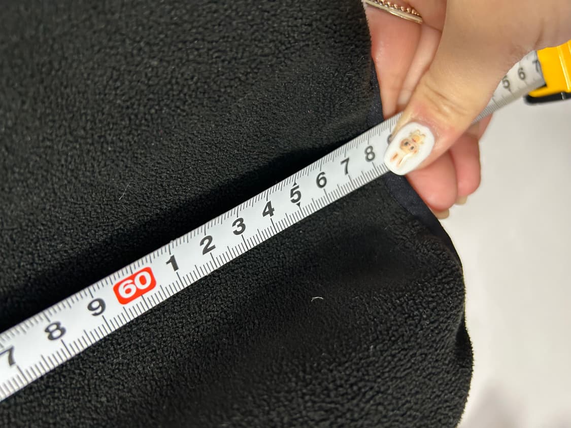 자라 후리스 집업 포켓 블랙 남성 M  상품이미지5