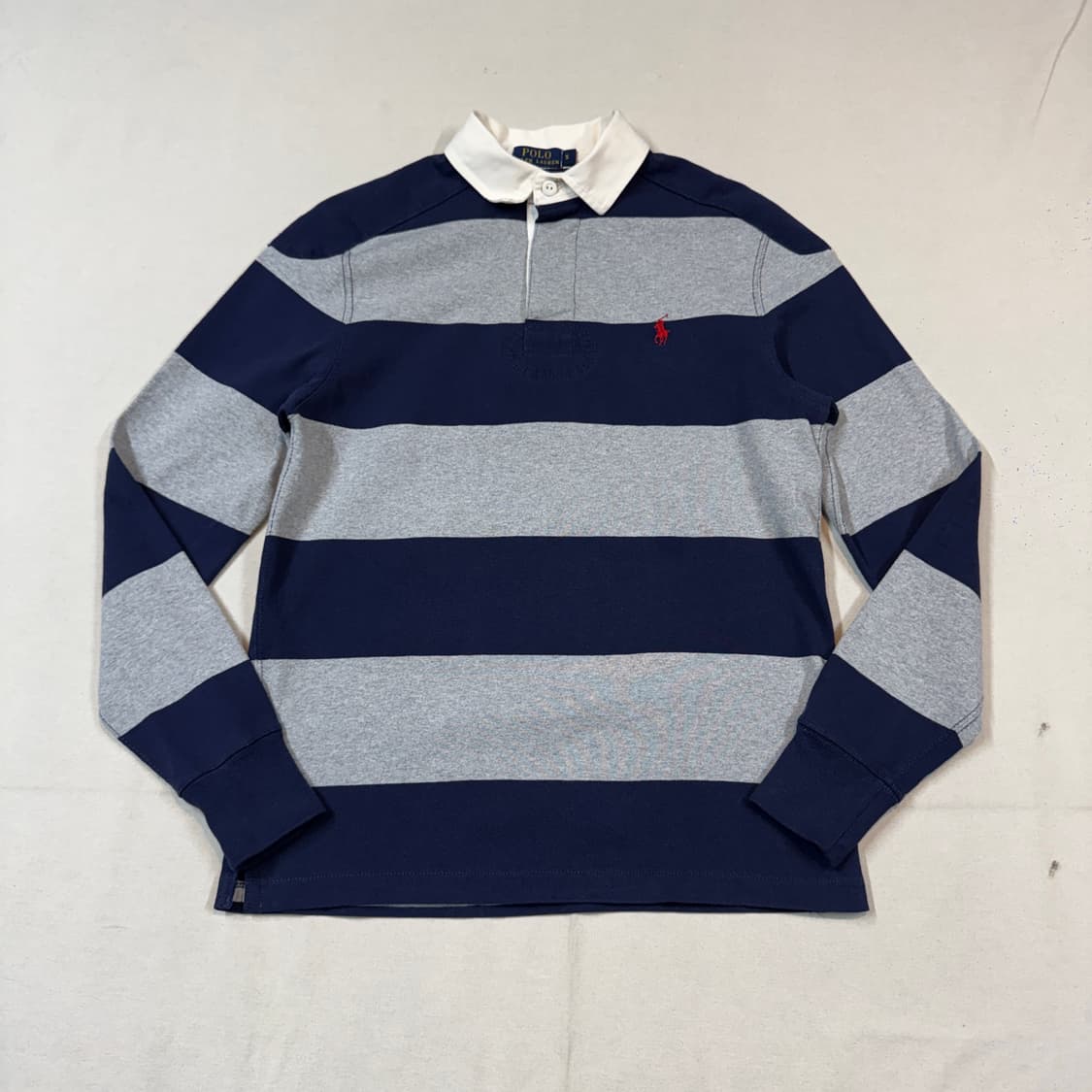 S) 폴로 랄프로렌 단가라 럭비티 긴팔 카라티 상품이미지1