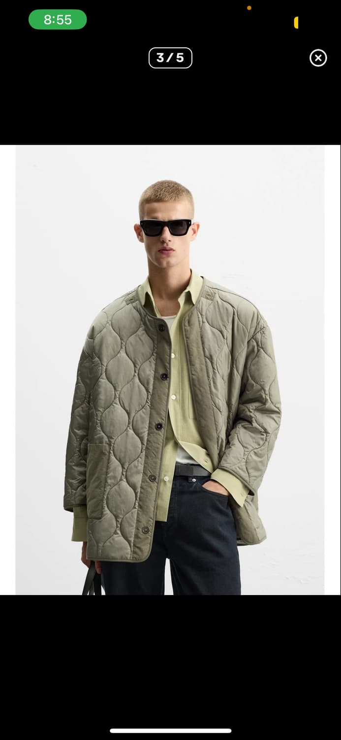 자라 투인원 야상 상품이미지3