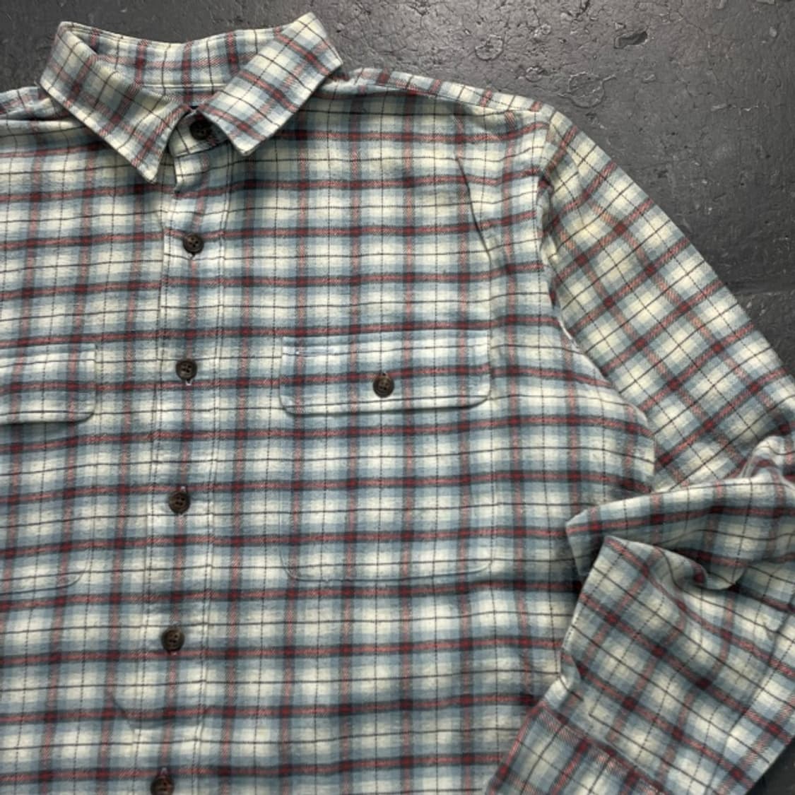 100 폴로 89s 체크 플란넬 셔츠 상품이미지2