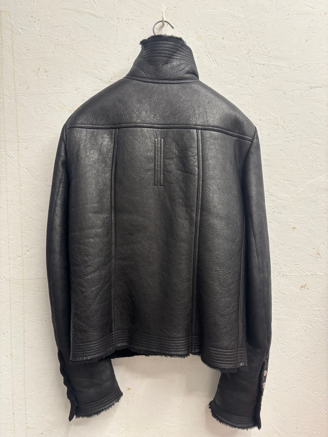 릭오웬스 블랙 무스탕 LUXOR F/W 23 상품이미지6