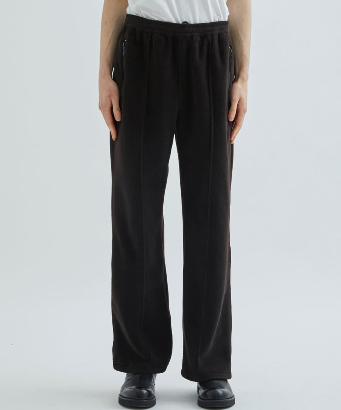 니들스 스튜디오스 별주 플리스 팬츠  블랙 XS 상품이미지2