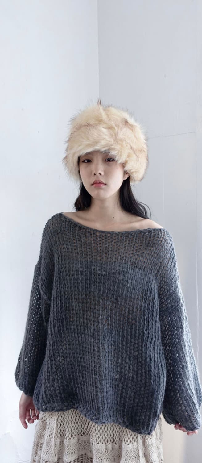 샵페어리 over loose knit 상품이미지1