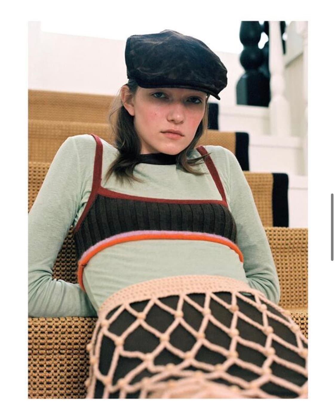 어썸니즈 CLASSIC HUNTING CAP_SUEDE CHOCO 상품이미지1