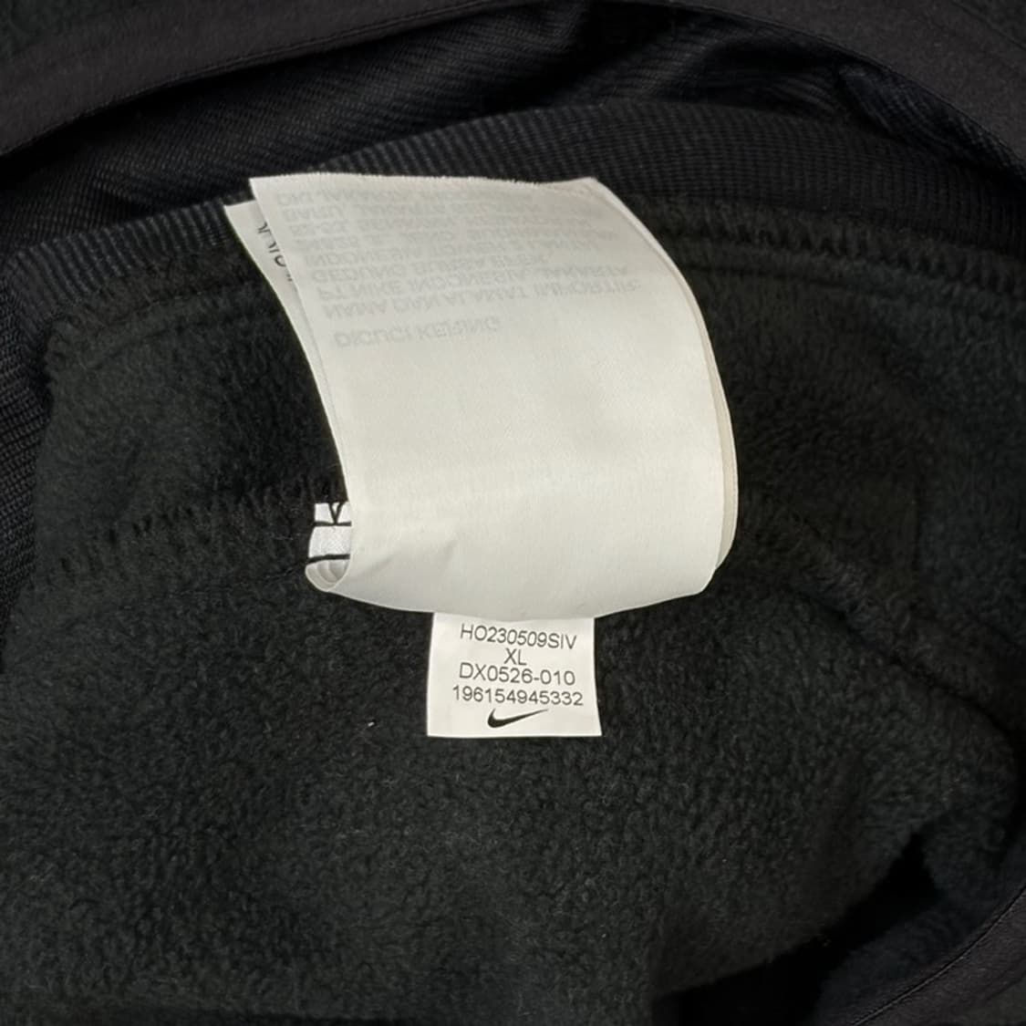NIKE 아노락 플리스 셋업 XL 상품이미지5