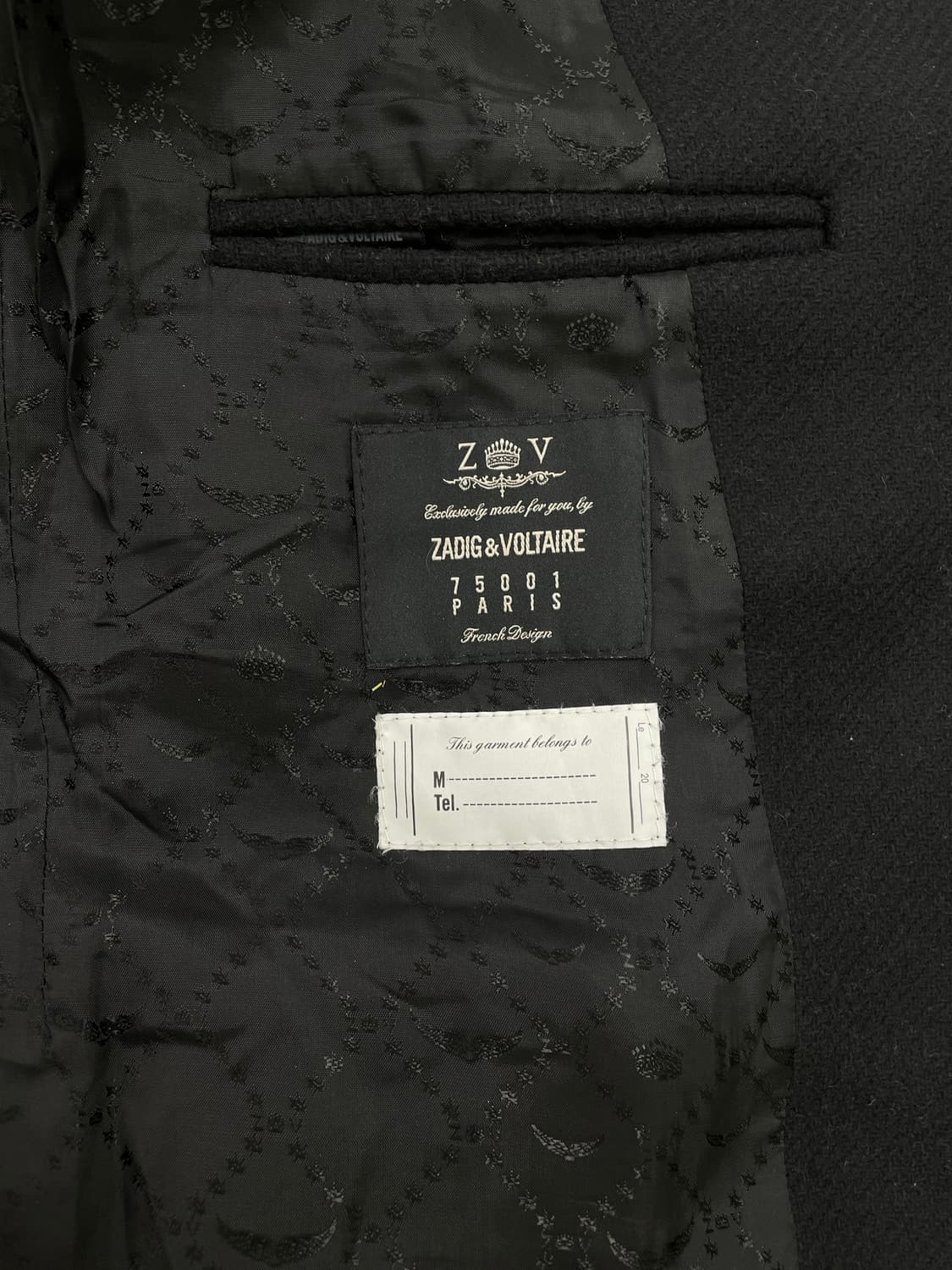 쟈딕앤볼테르(Zadig & Voltaire) 마르퀴스 스터드 울 코트 상품이미지7