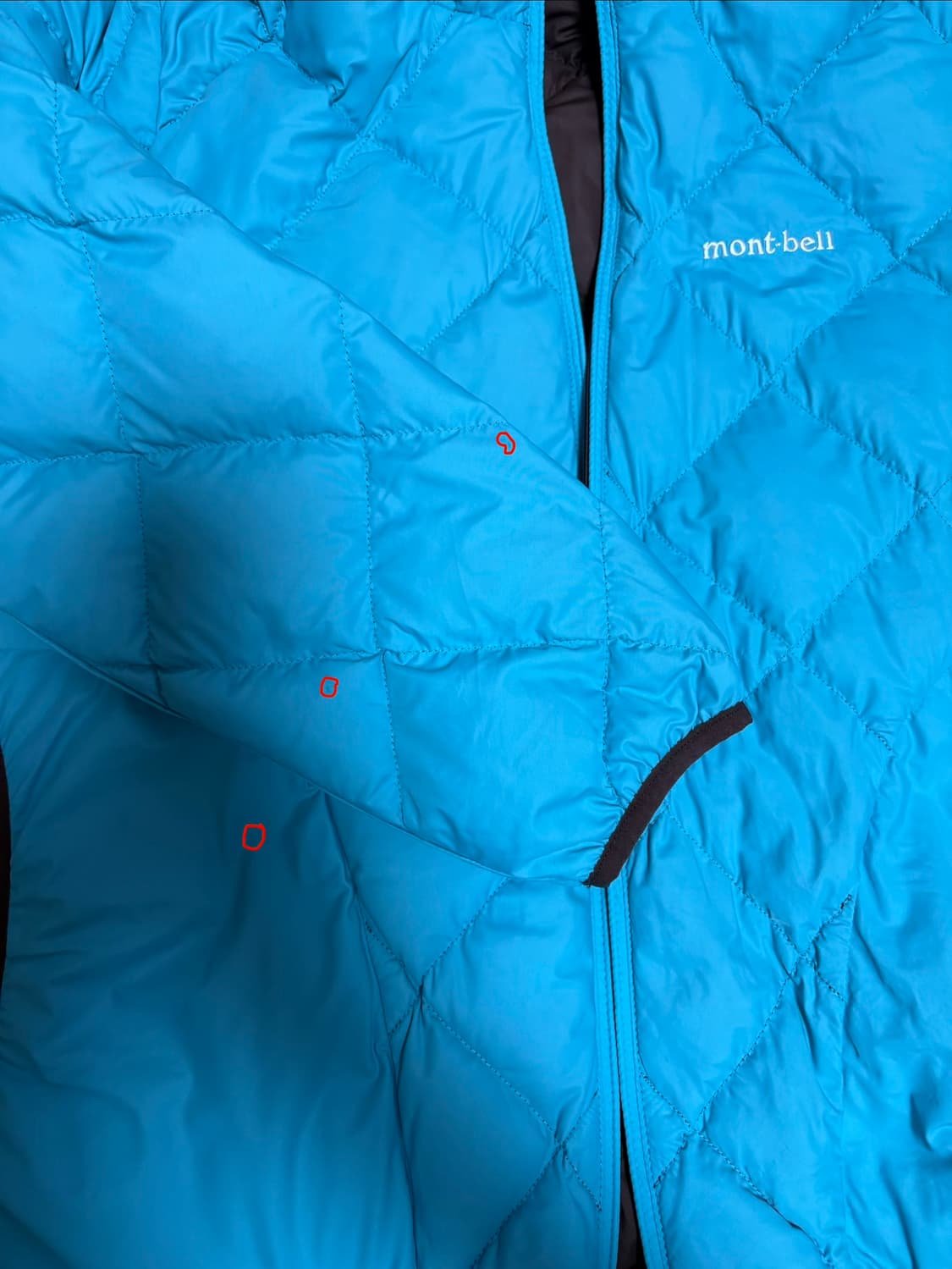 몽벨 키즈 리버시블 경량 패딩 160 상품이미지2